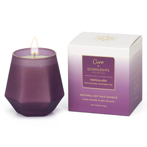 Vanilla Ash with Patchouli Oil Candle - Curo by Downlights