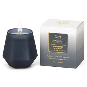 Pink Pepper Bergamot with Orange Oil Candle - Curo by Downlights